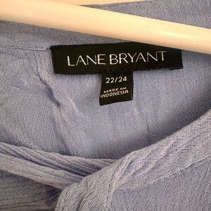 Lane Bryant Soft Blue Blouse